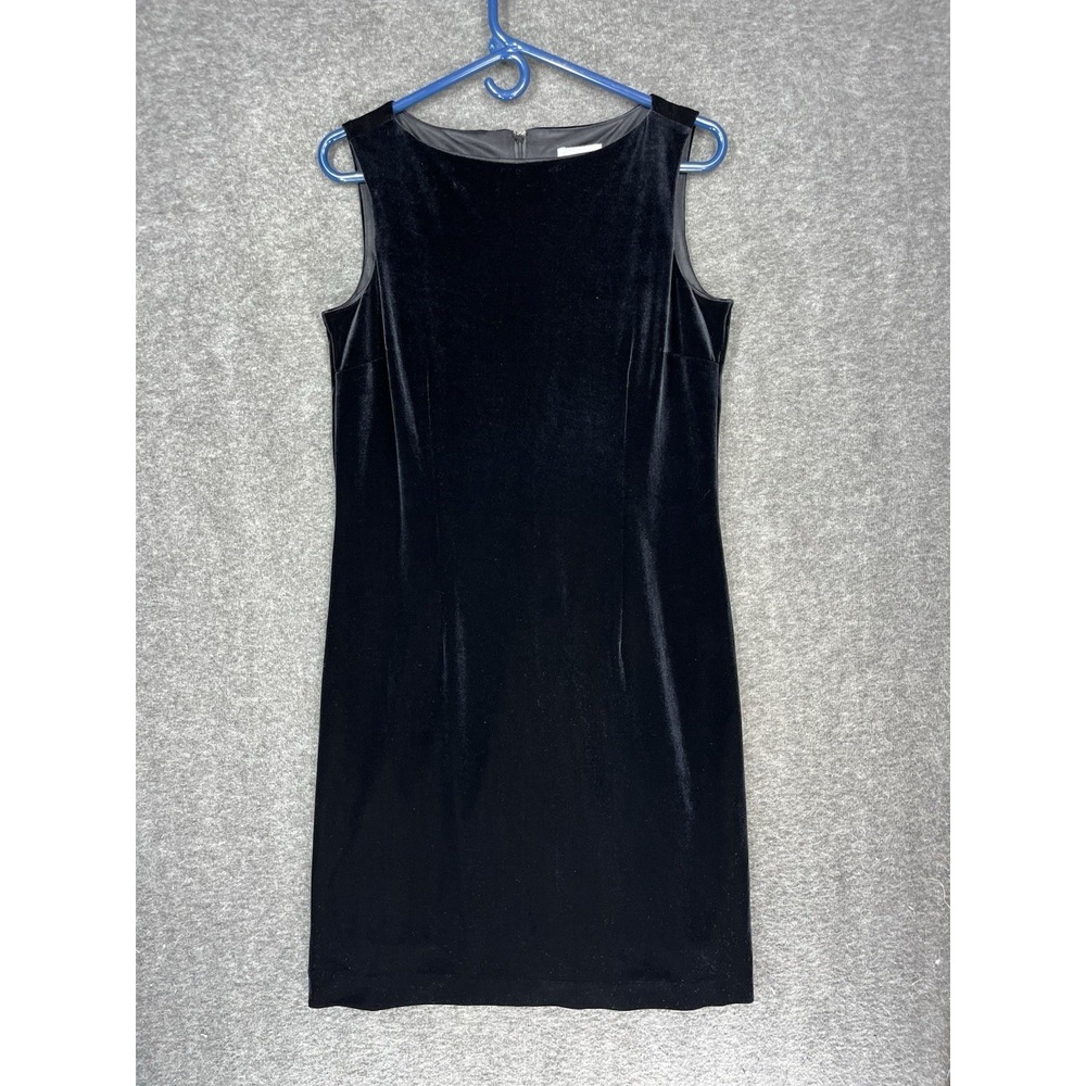 Y2K Old Navy Collection Mini Dress Black Velvet Whimsigoth Fairy Grunge Size 4